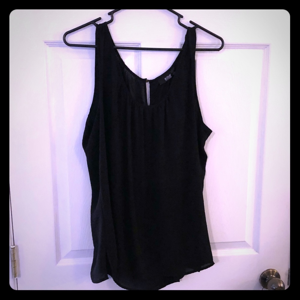 Black, Dressy tank